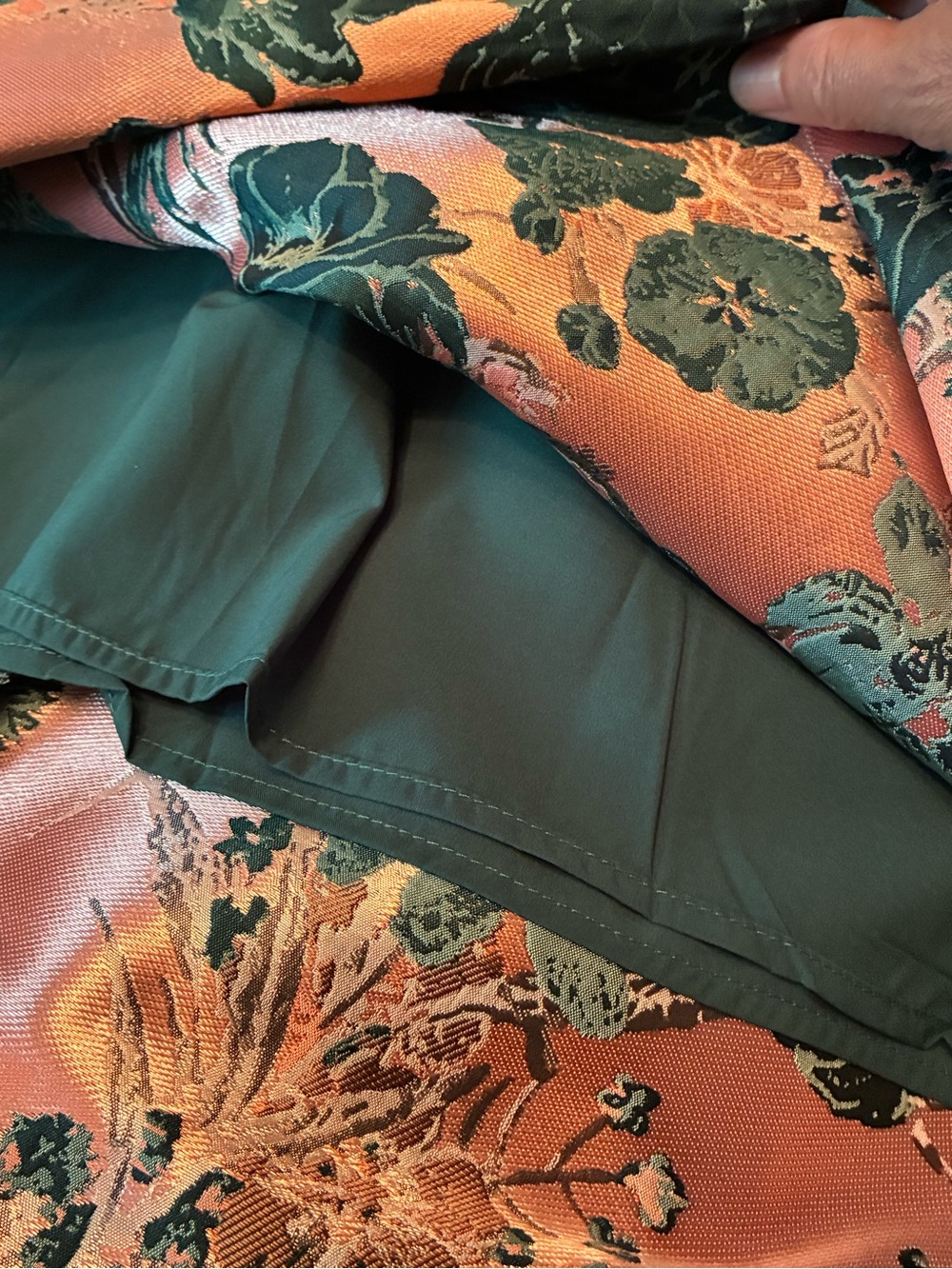 Abbey Glass Bronwyn Forrest Pansy Blossom Dress Small. - Picture 9 of 14